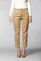 New York Carrot pantalone chino donna in gabardina carrot fit