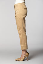New York Carrot pantalone chino donna in gabardina carrot fit