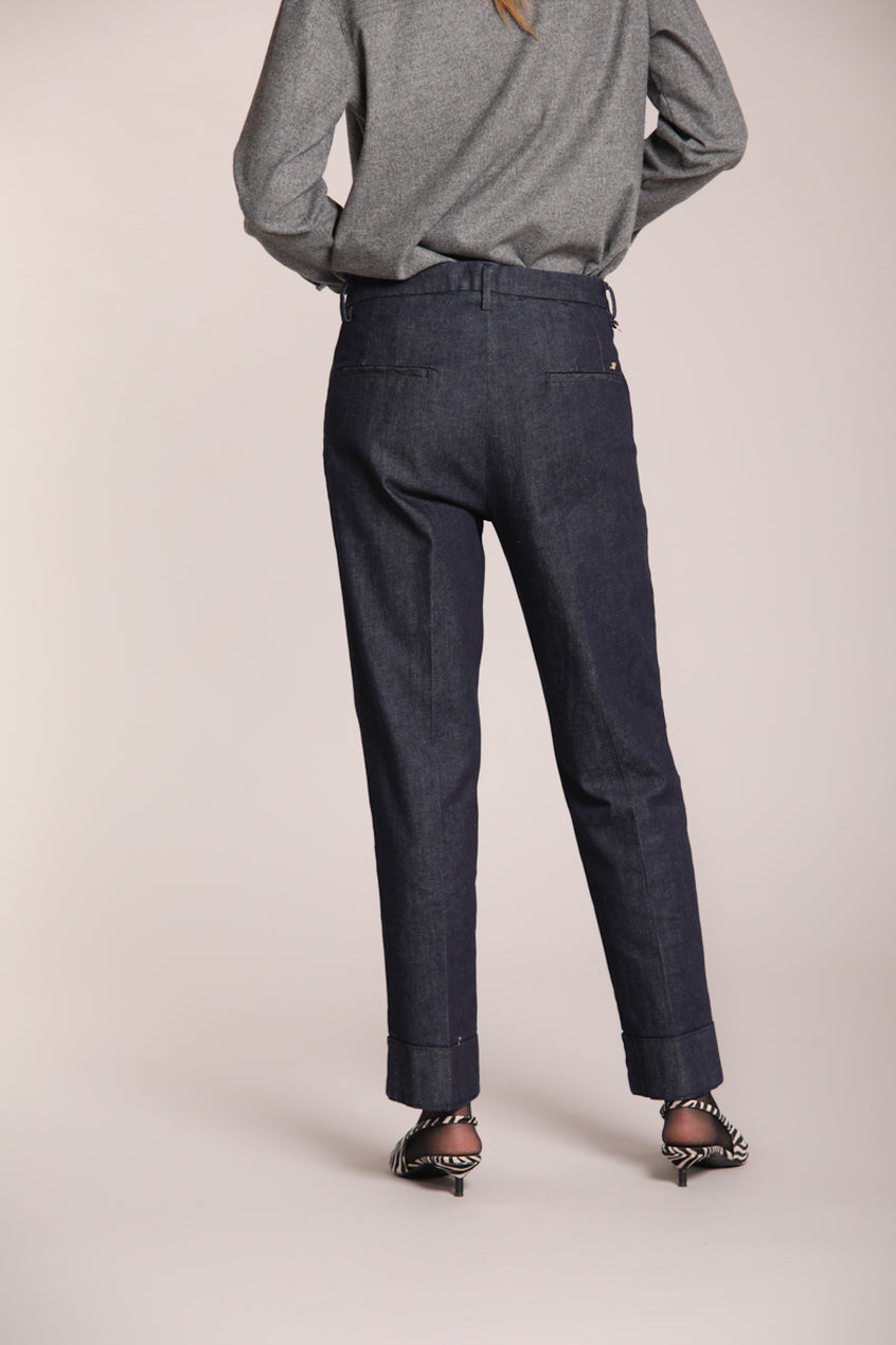 Foto 5 New York Carrot pantalone chino donna in denim stretch carrot fit
