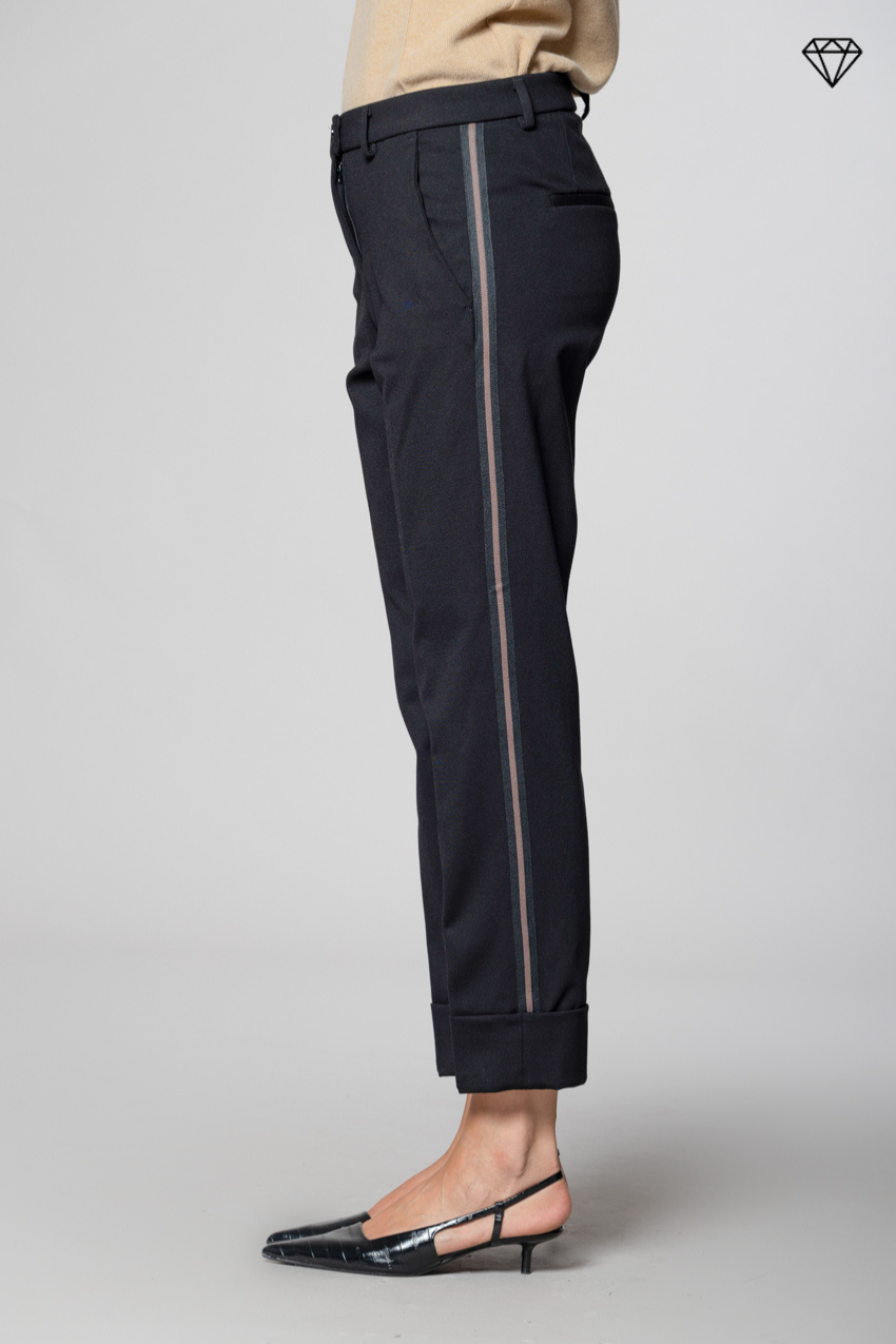 New York Carrot pantalone chino donna in jersey tecnico carrot fit ①