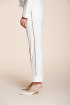 New York Carrot Hose Chino Damen aus Jersey carrot fit