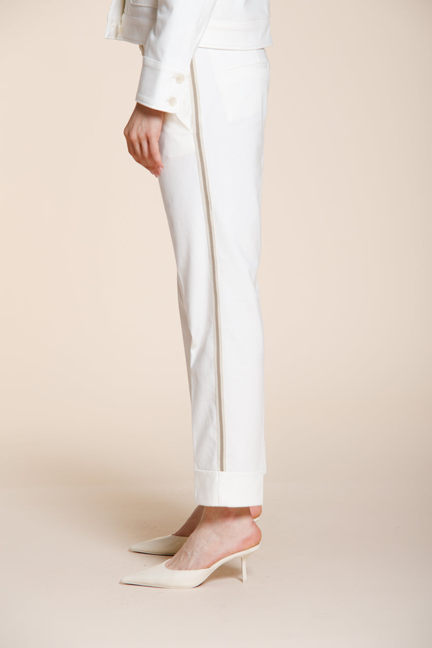 New York Carrot Hose Chino Damen aus Jersey carrot fit