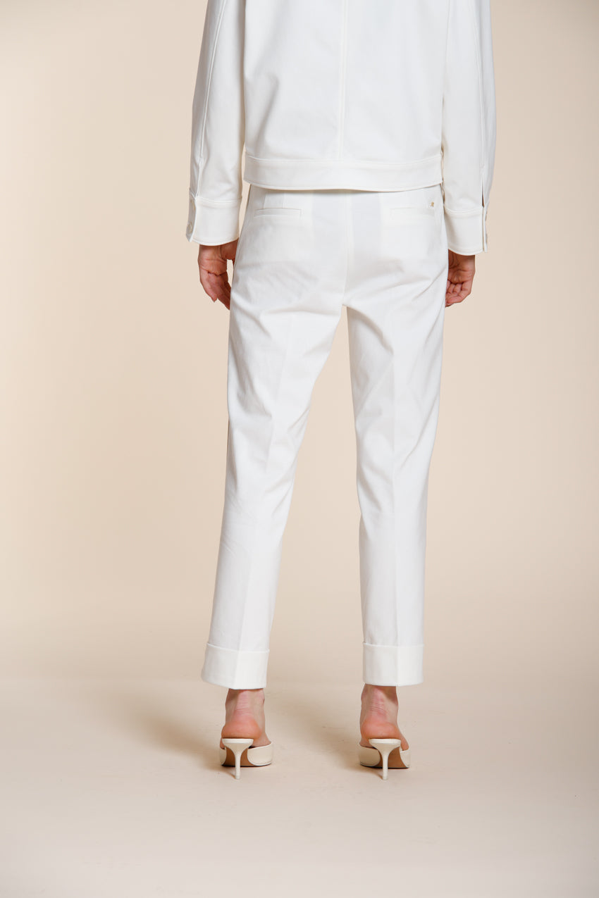 New York Carrot Hose Chino Damen aus Jersey carrot fit