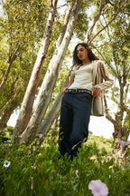 New York Carrot women's chino pants in denim carrot fit