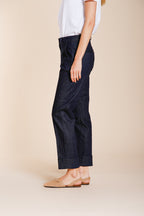 New York Carrot Damen Chinohose aus Denim carrot fit