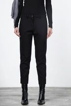 New York Carrot Chinohose für Damen aus technischem Jersey mit carrot fit ①