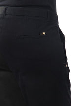 New York Carrot pantalone chino donna in raso carrot fit ①