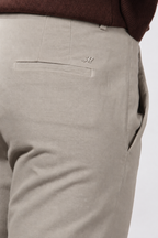 New York Carrot pantalon chino femme en gabardine de coton et laine carrot fit ①
