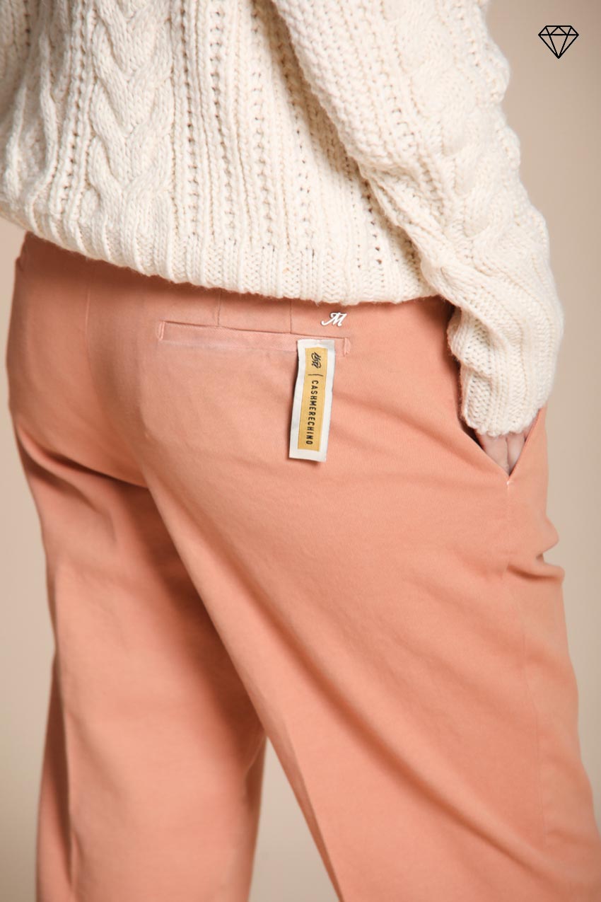 Foto 2 New York Carrot Pince pantalone chino donna in cotone cashmere carrot fit ①