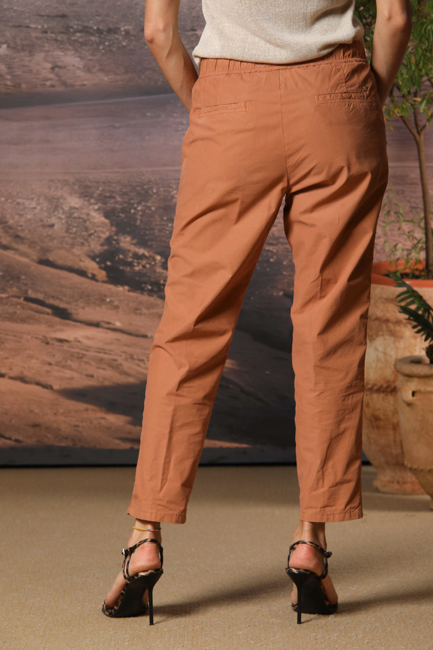 Fatique Jogger pantalone cargo jogger donna in tela paracadute misto tencel e cotone carrot fit