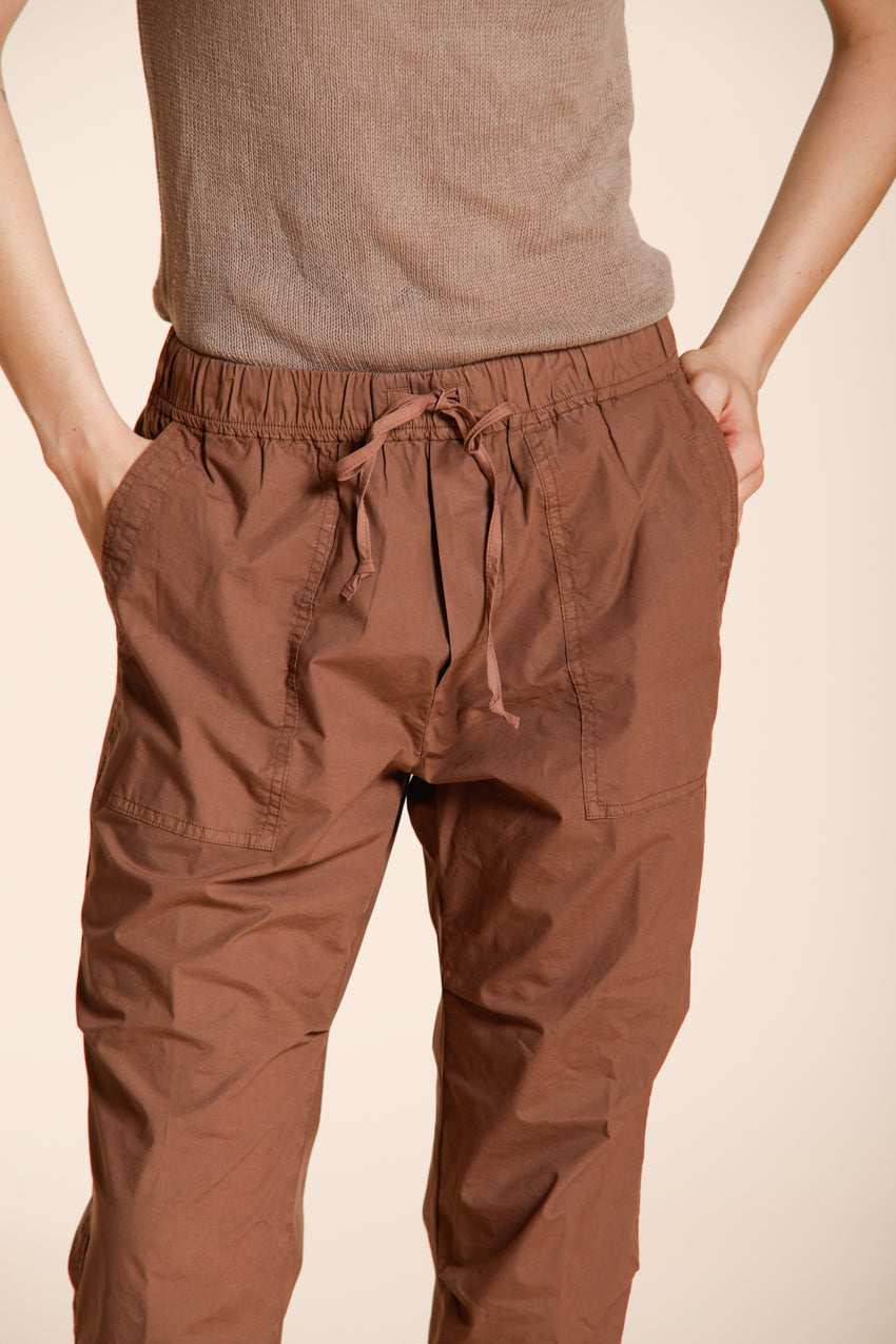 Fatique Jogger pantalón cargo mujer en twill relaxed fit