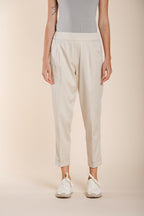 Easy Jogger pantalón chino mujer de felpa stretch relaxed fit