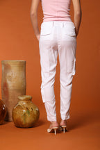 Asia Snake pantalone cargo donna in modal relaxed fit