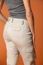 Asia Snake Damen Cargo-Hose in Modal Relaxed Fit