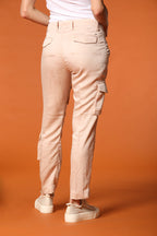 Asia Snake pantalone cargo donna in modal relaxed fit