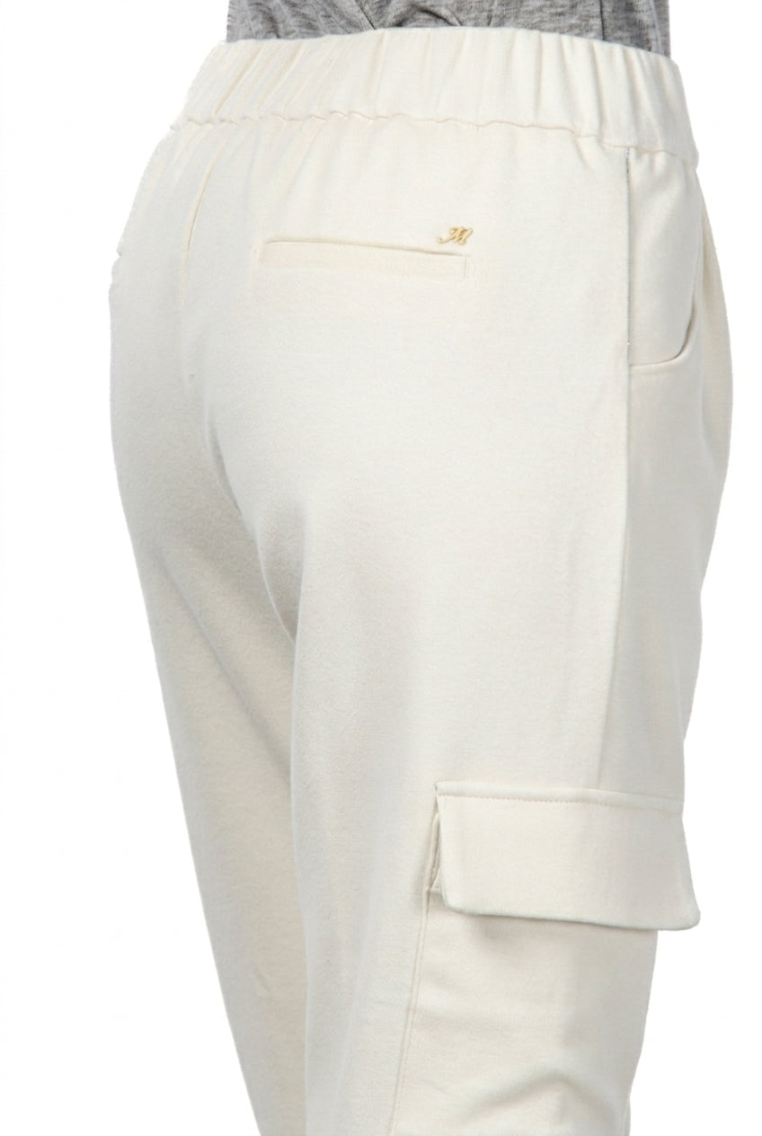 Chile Jogger pantalone cargo donna in jersey relaxed fit