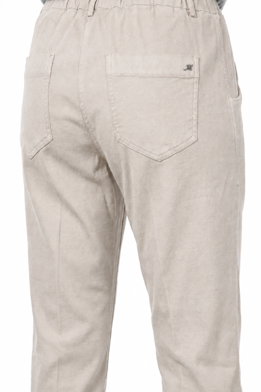 New York Jogger pantalón chino de mujer en twill stretch relaxed fit