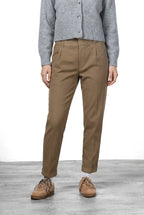New York Jogger pantalón chino de mujer en twill stretch relaxed fit