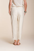 Linda Summer pantalón chino mujer en canvas relaxed fit