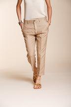 Linda Summer Hose Chino Damen aus Canvas relaxed fit