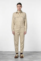New York Cozy pantalone chino donna in jersey relaxed fit