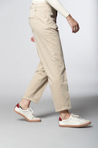 New York Cozy women’s chino pants in gabardine carrot fit