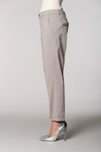 New York Cozy women’s chino pants in gabardine carrot fit