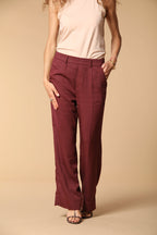 New York Cozy Straight Damen Chino Jogger Hose im Modal Straight Fit
