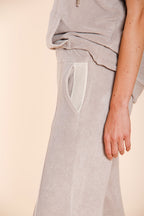 Easy Straight women's chino jogger pants in terry jersey straight fit