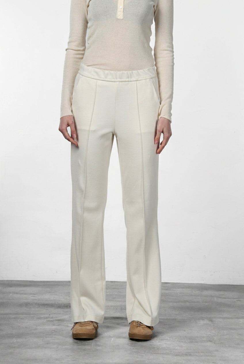 Easy Straight pantalón chino de mujer en jersey straight fit