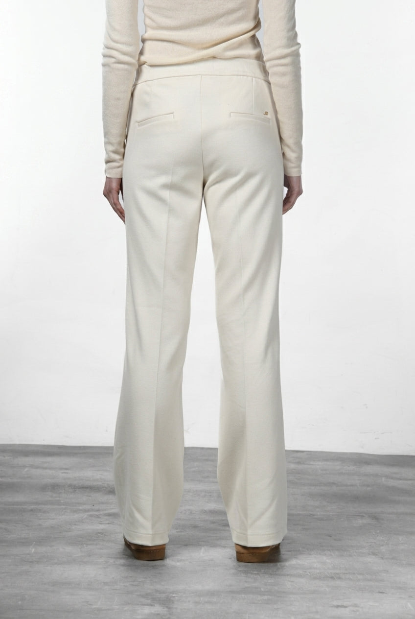 Easy Straight pantalón chino de mujer en jersey straight fit