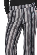 Easy Straight pantalón chino de mujer en jacquard straight fit