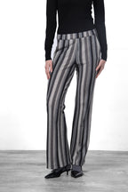 Easy Straight pantalón chino de mujer en jacquard straight fit