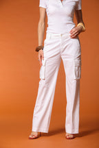 Victoria Damen Cargo-Hose in Modal Straight Fit