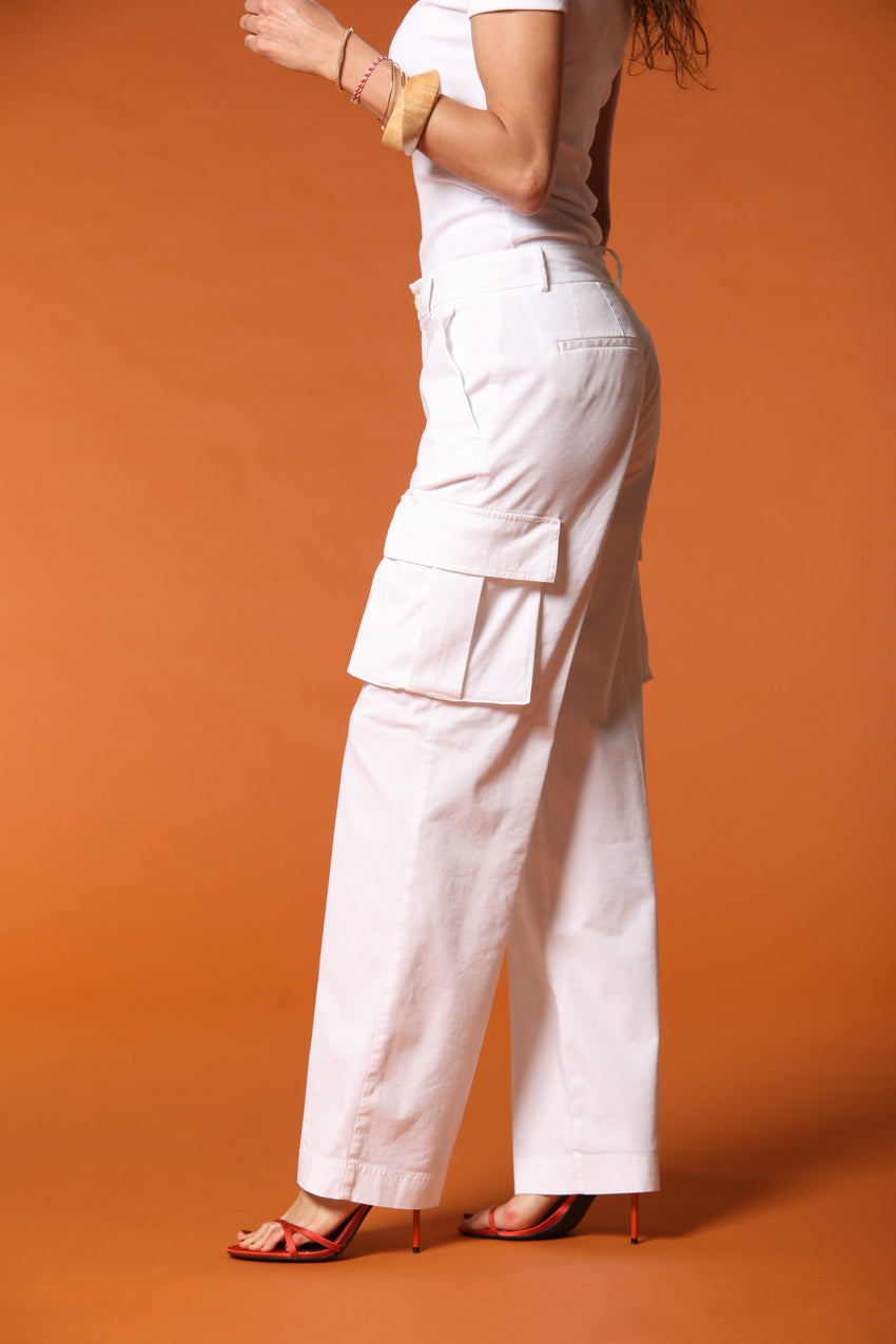 Victoria Damen Cargo-Hose in Modal Straight Fit