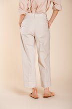 New York Wide women's chino pants in parachute canvas wide leg