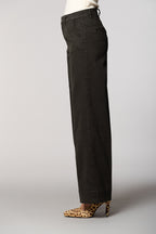 New York Studio Damen-Chinohose aus Baumwoll-Woll-Mix wide leg