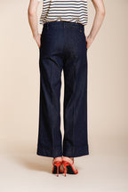 New York Studio Cropped City women's chino pants in denim straight fit