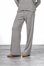 New York Studio Elax pantalón chino de mujer en jersey efecto punto straight fit