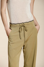 New York Studio Elax pantalone chino jogger donna in jersey straight fit