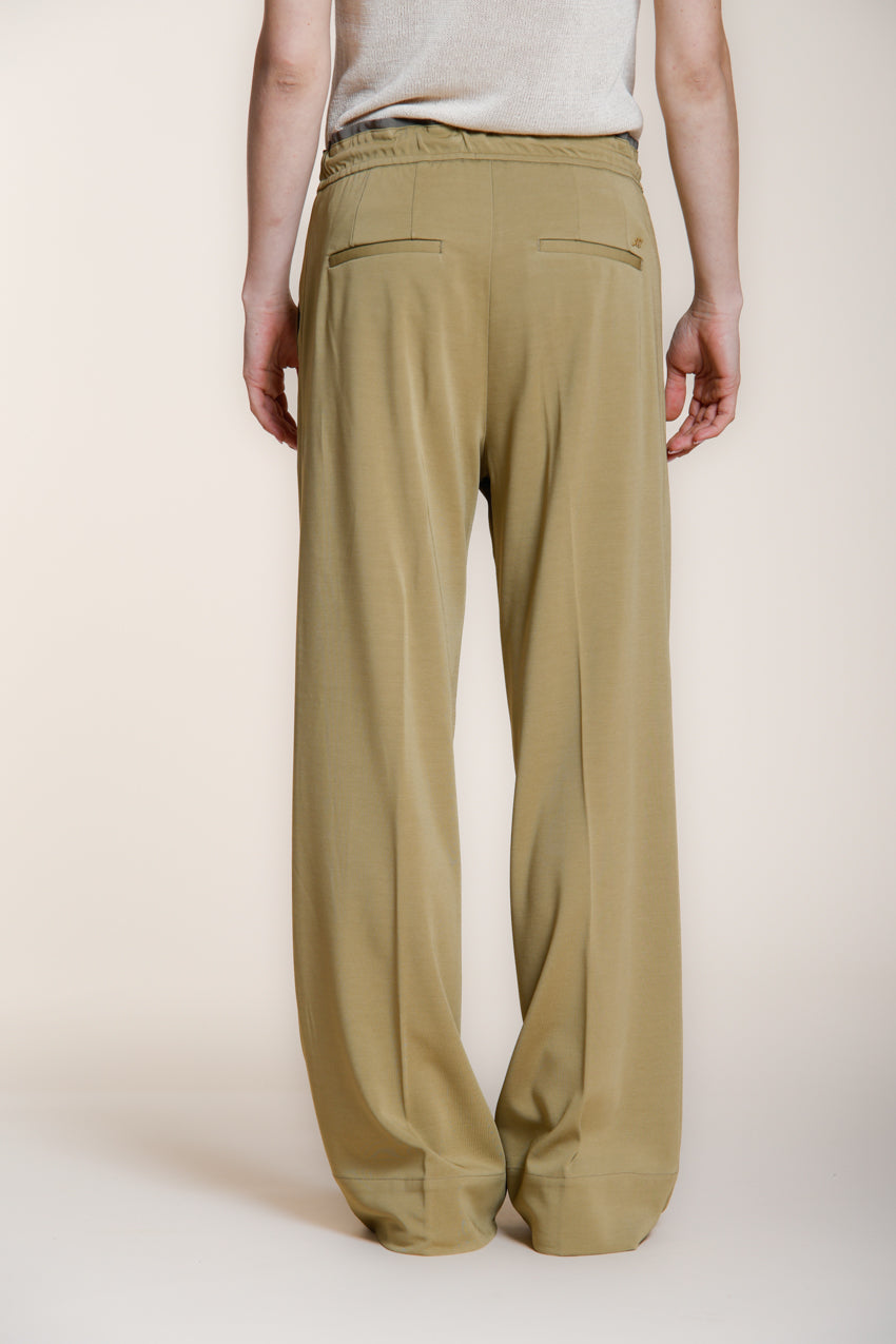 New York Studio Elax pantalón chino jogger mujer en jersey straight fit