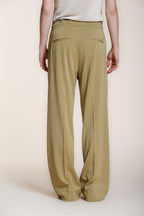 New York Studio Elax pantalón chino jogger mujer en jersey straight fit