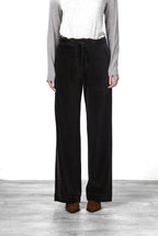 New York Studio Elax pantalón chino de mujer en terciopelo de pana ancha straight fit