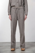 New York Studio Elax women’s chino pants in wool with straight fit
