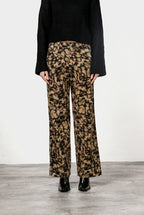 Dallas Wide Work pantalón chino de mujer en bull motivo camouflage straight fit