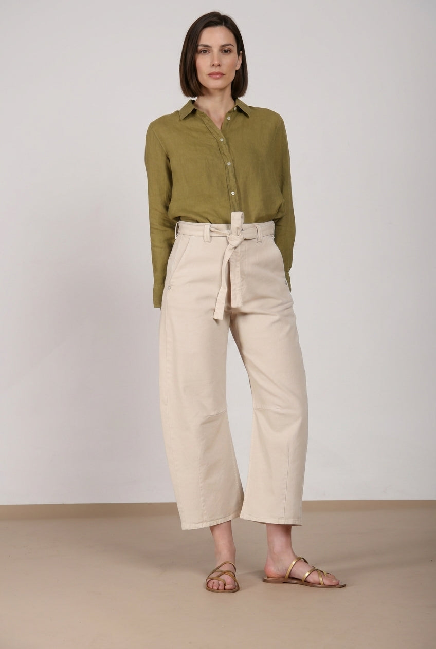 Vivienne City pantalón chino mujer en bull stretch balloon fit