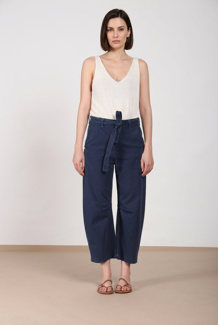 Vivienne City Hose Chino Damen aus Bull Stretch balloon fit