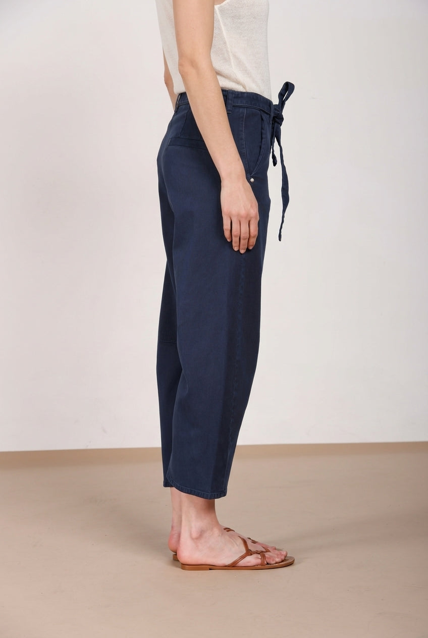 Vivienne City pantalón chino mujer en bull stretch balloon fit