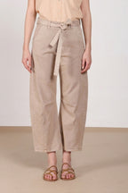 Vivienne City women's chino pants in stretch bull balloon fit