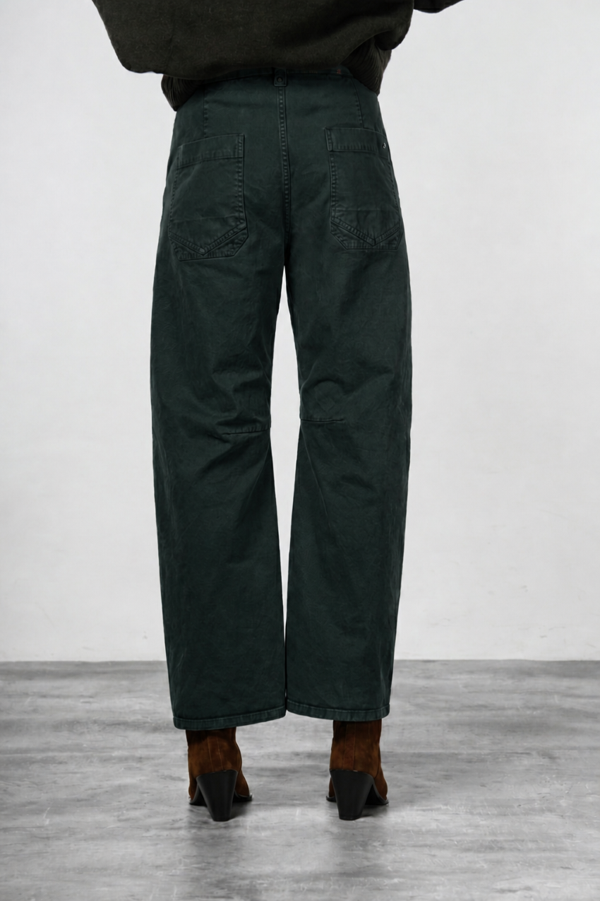 Vivienne City Chinohose für Damen aus Gabardine mit Balloon Fit